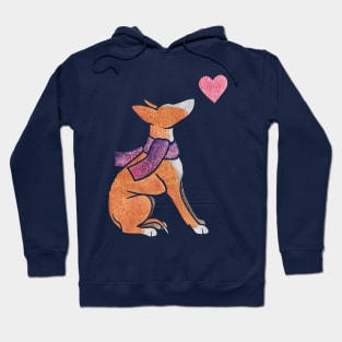 Watercolour Ibizan Hound Hoodie